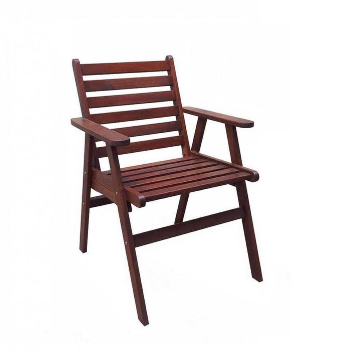 Градински комплект Tirora Muhler Meranti - 5 части, дърво