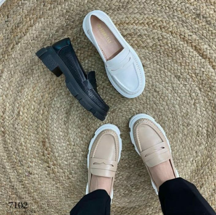 Лоферы(эко кожа)37-38р