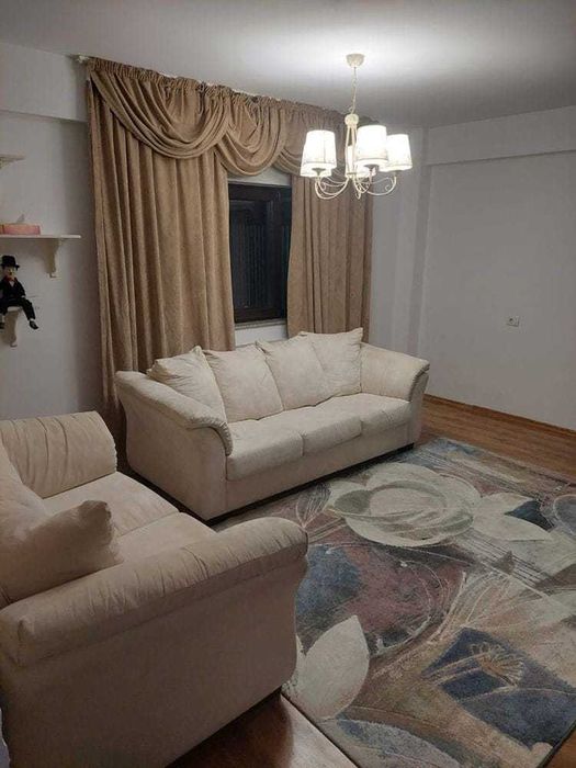 Apart 3 cam. curte proprie, mobilat și utilat. Foișor, loc de parcare.