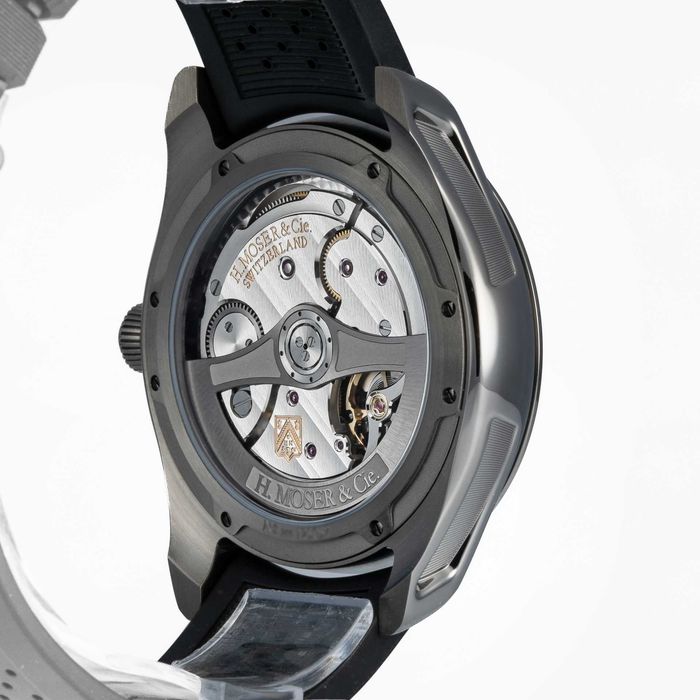 H. Moser & Cie. Pioneer Centre Seconds 42.8mm 3200-1205 Funky Blue Black Limited Edition