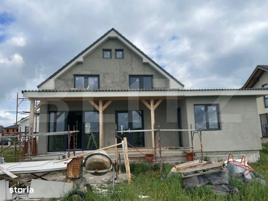 Casa de vanzare Chiei, Casa se preda in stadiul de alb