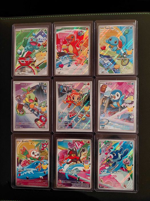 Pokémon tcg колекционерски карти First partners collection full set