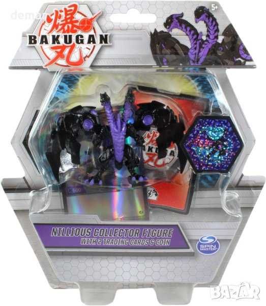 Bakugan - Пакети с луксозни колекционерски фигури с 2 карти и монети