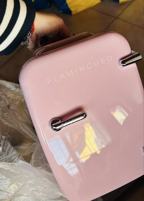 Mini frigo Flamingue Pink