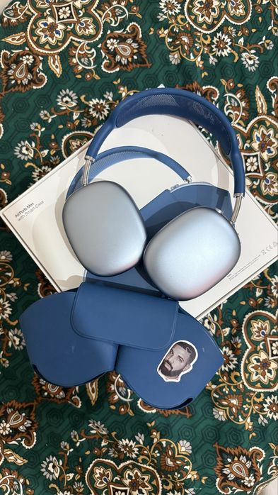 AirPods Max Blue оригинал, коробка, полный комплект