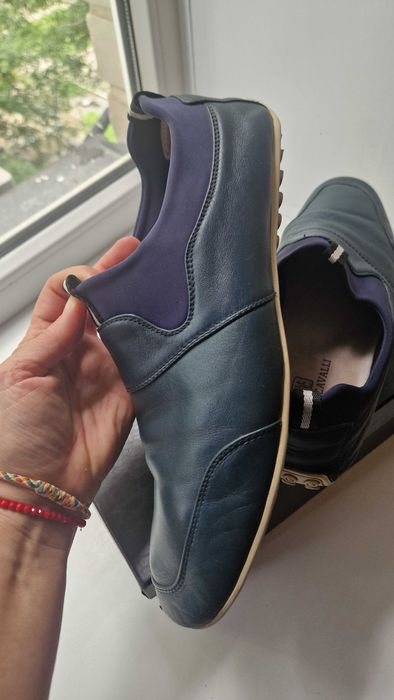 Продам мужские кожаные мокасины