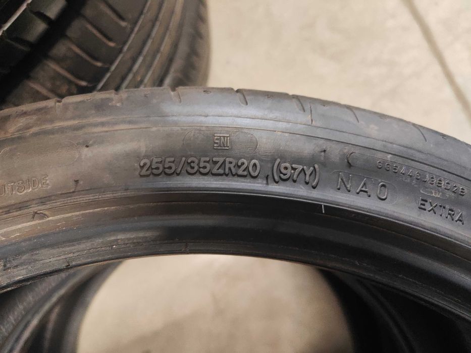 2бр. летни гуми 255/35/20 Goodyear