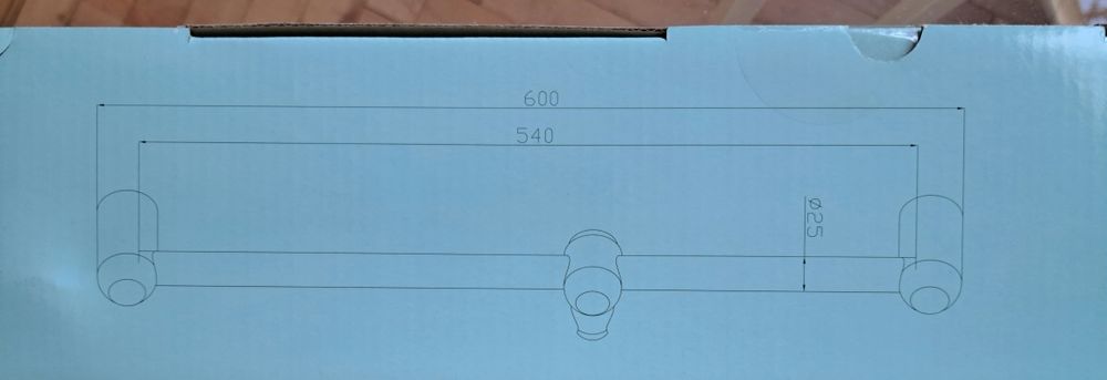 Държач за душ подвижен