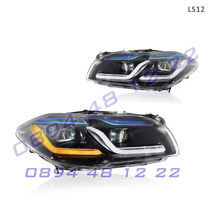 Тунинг LED фарове BMW 5 F10 F11 Facelift 14-17 визия G серия бмв ф10