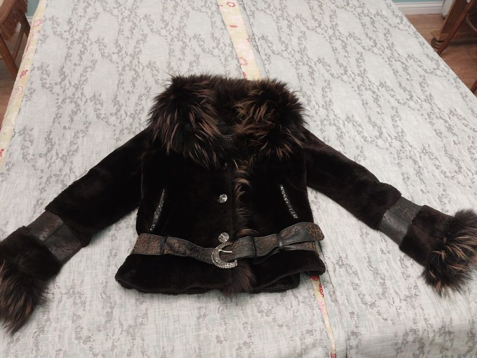 Цигейковый полушубок