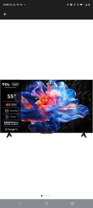 televizor TCL LED 55P6K 139 cm