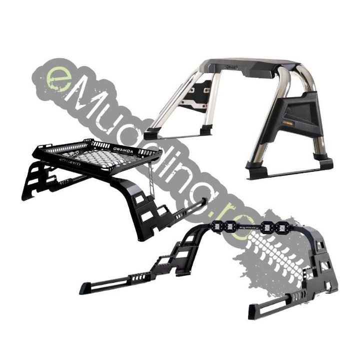Rollbar pentru Pick-Up-uri Toyota, Mitsubishi, Ford, Nissan AQM4WD