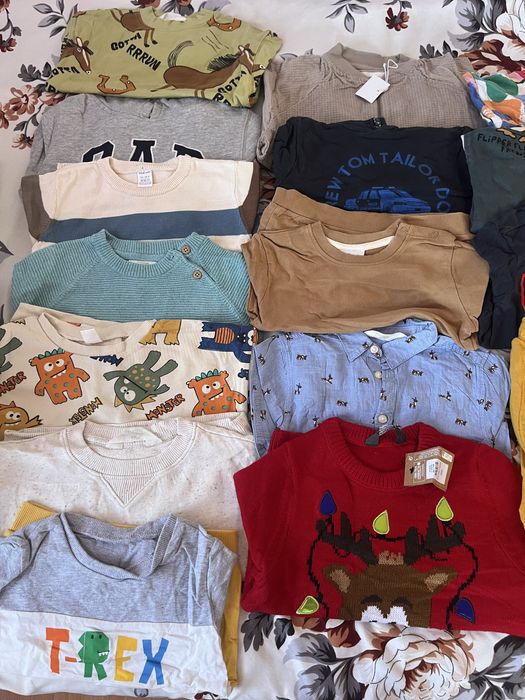 Лот зимни дрешки за момче 98/104