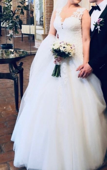 Rochie de mireasa Salonul Maria+ GRATUIT pantofi de mireasa