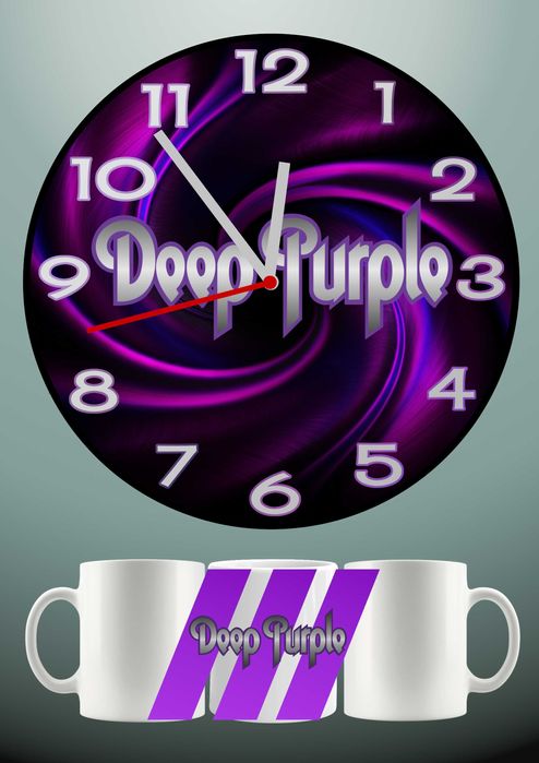 Стенен часовник + чаша-по наш или Ваш дизайн-перфектният подарък