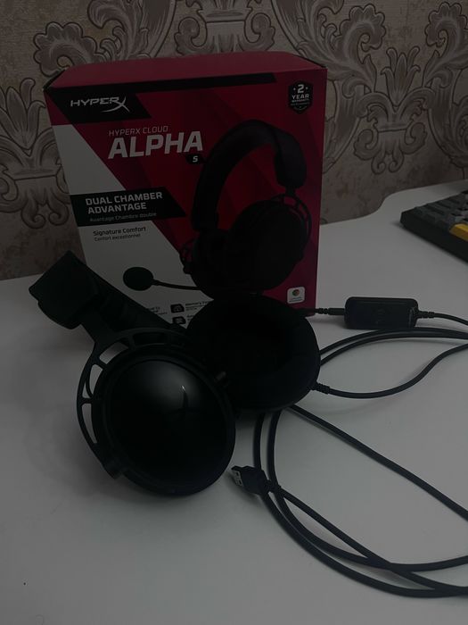 Продаю наушники HyperX Cloud Alpha S