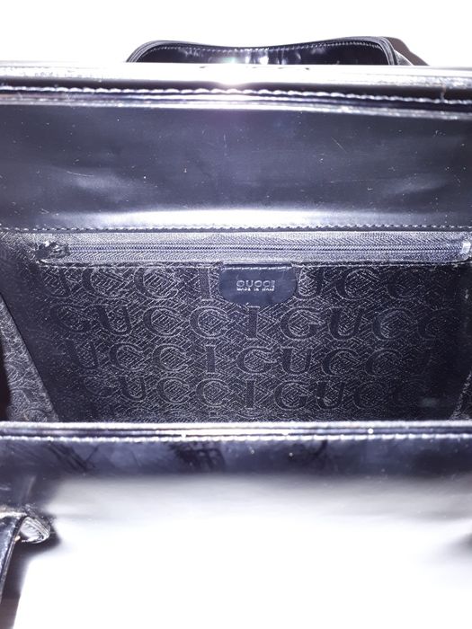 Вечерна чанта GUCCI черен лак