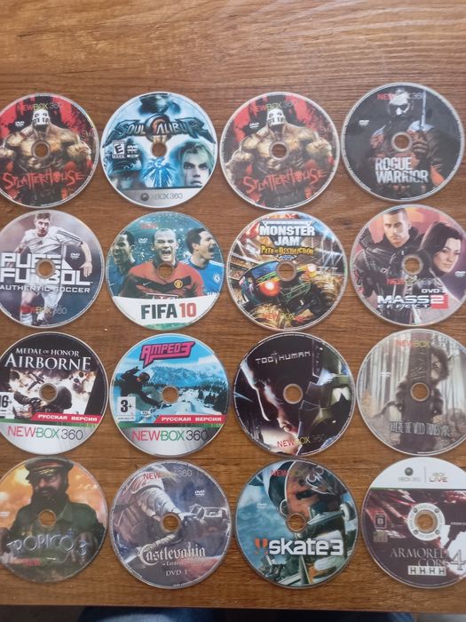 Игровые диски Newbox360