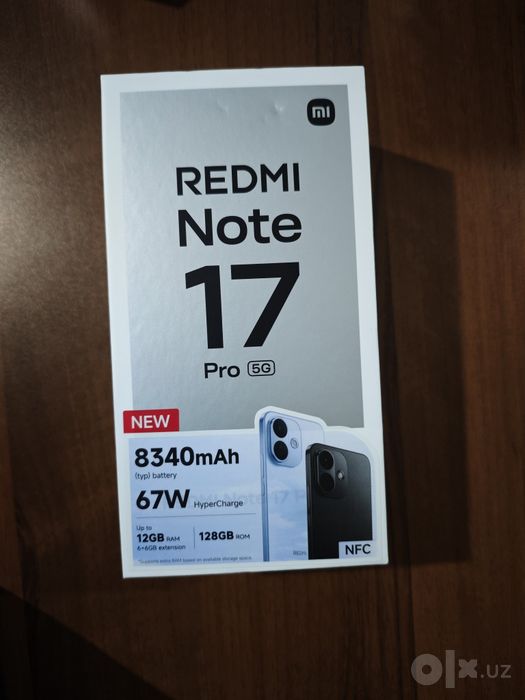 Продаю Redmi note 17 pro 5G новый