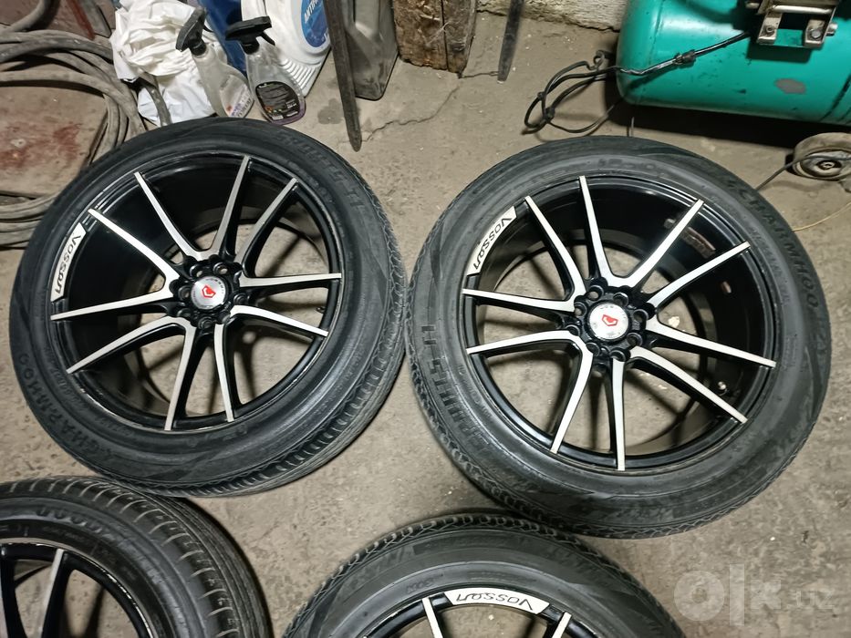 Vossen Diska Balon Cobaltga 215 55 R17 Holati Yaxshi