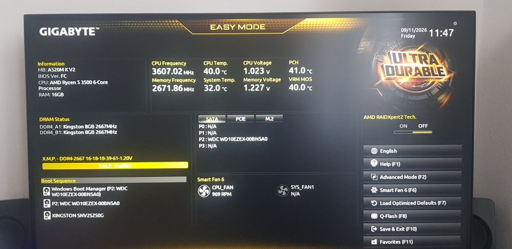 Procesor AMD Ryzen 5 3500 3.6GHz Box