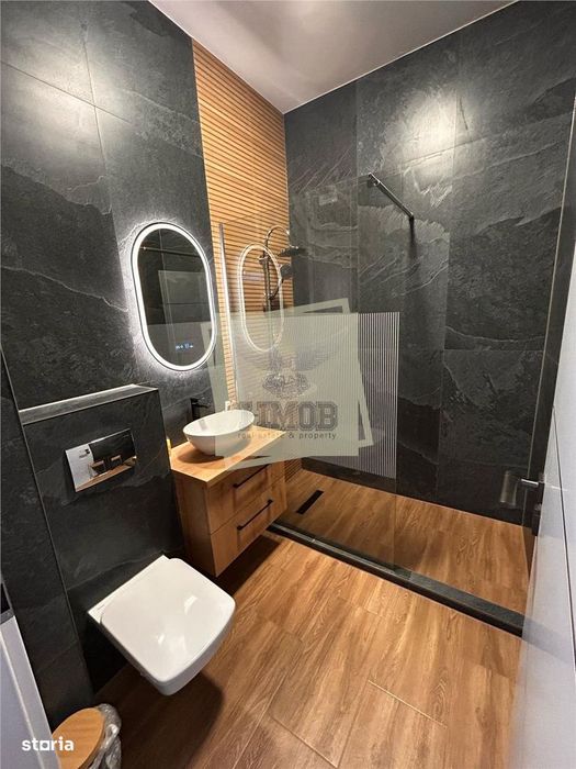 Penthouse nou de lux cu 2 camere terasa 40 mp si parcare in Sibiu