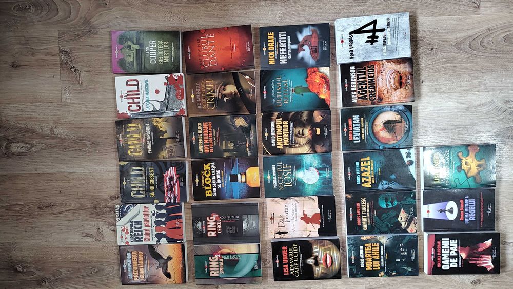 Colectia Thriller & Mistery, editura Humanitas - 27 titluri (completa)