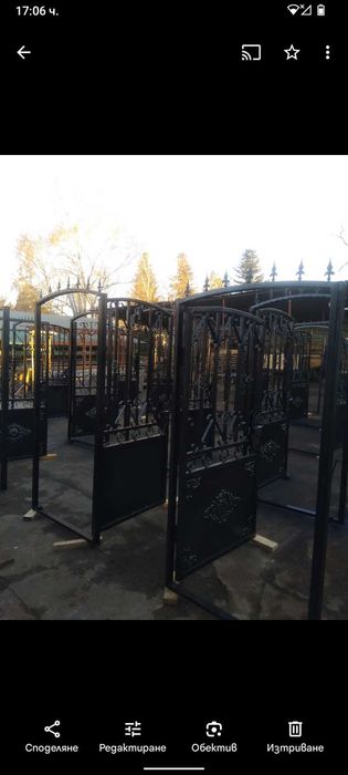 Врати огради и портали от ковано желязо