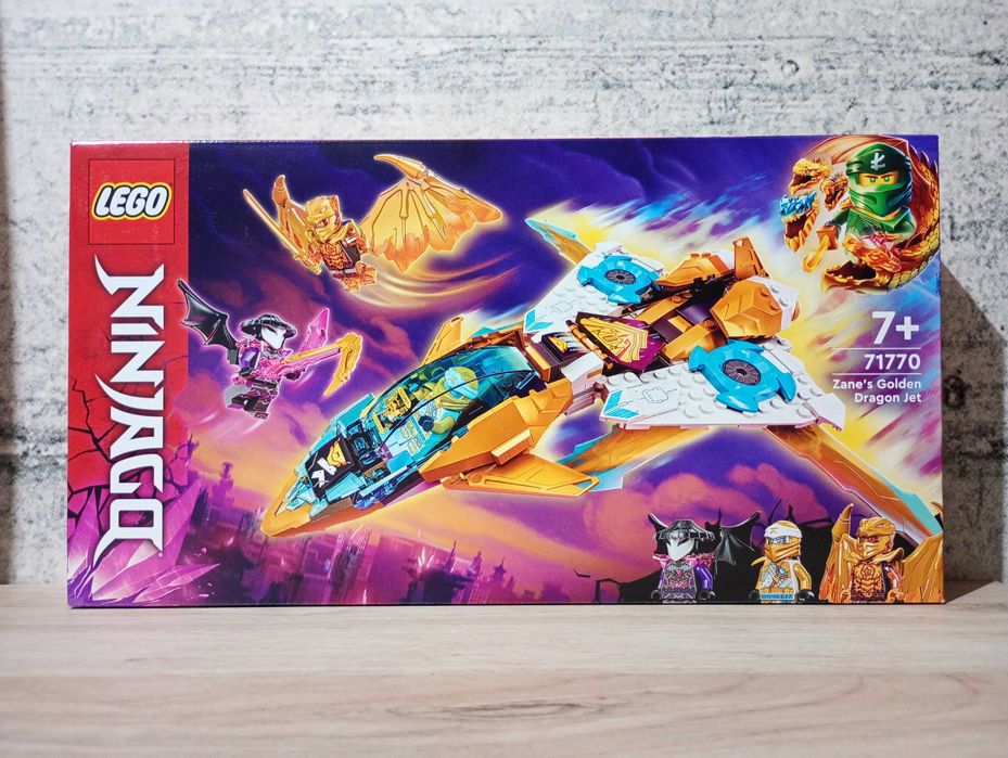 Lego Ninjago - Zane's Golden Dragon Jet 71770 Sigilat