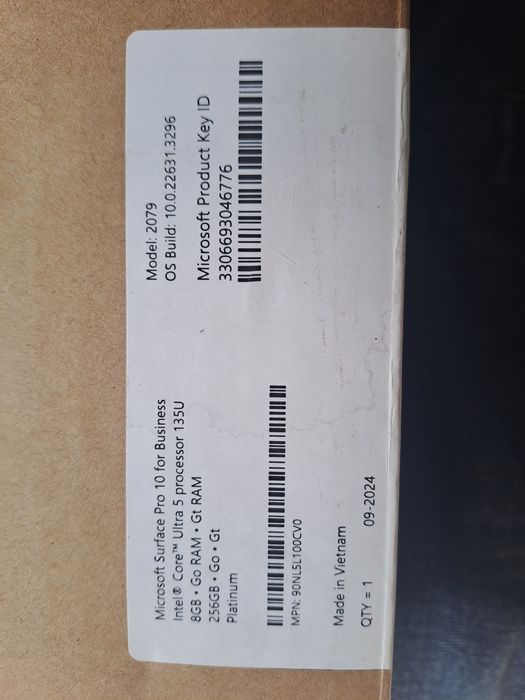 Microsoft Surface Pro 10