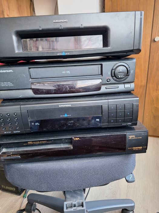 Video VHS 6 capete toshiba,grundig,tevion,universum ,tvp