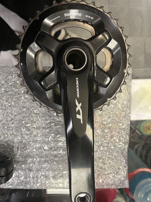 Курбели Shimano xt m-8000 38-28 t
