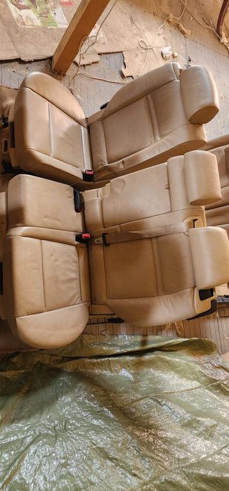 Interior piele cream BMW E70 7locuri