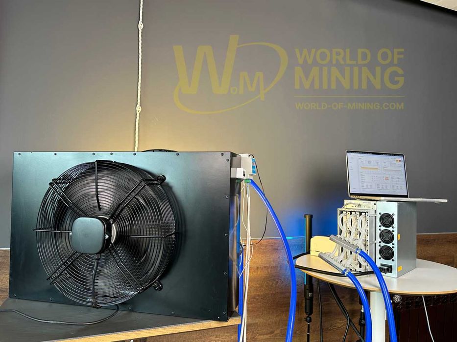 Whatsminer на воде под ключ (асик+ водоблоки + бп)