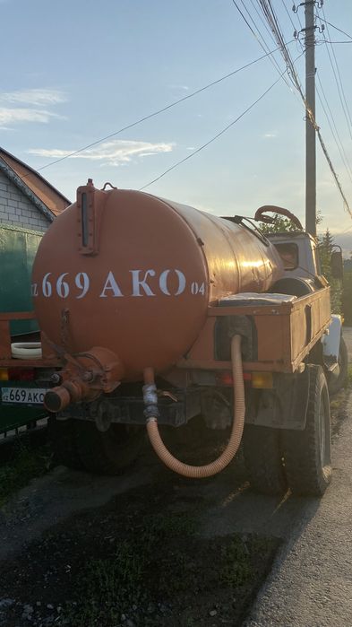 Газ 53, водовоз, на ходу, газ