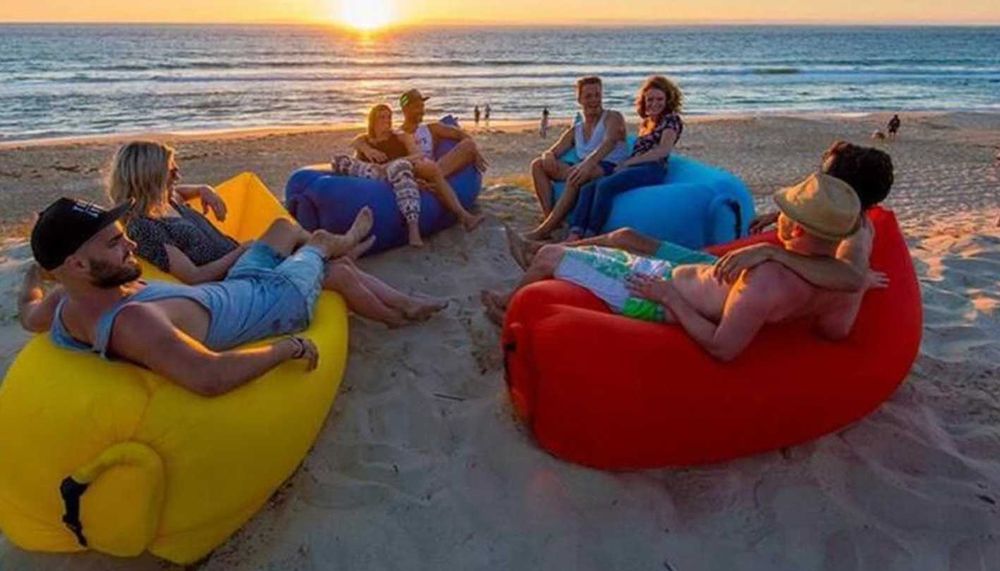 Saltea gonflabila de gradina (set de 6)