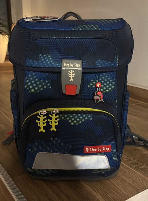 Ghiozdan Step by Step albastru