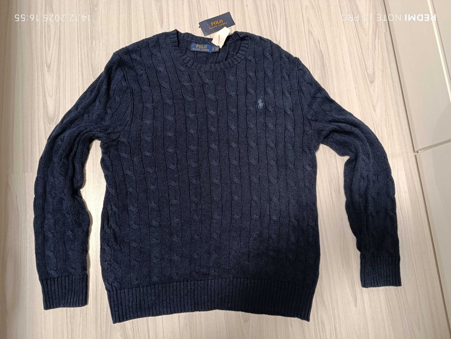 Polo Ralph Lauren Classics LS Pullover Hunter Navy''оригинален мъжки