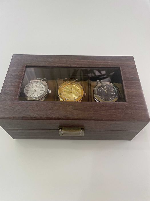 3 броя Колекция AP Audemars Piguet Royal Oak Luxury watches/часовниц