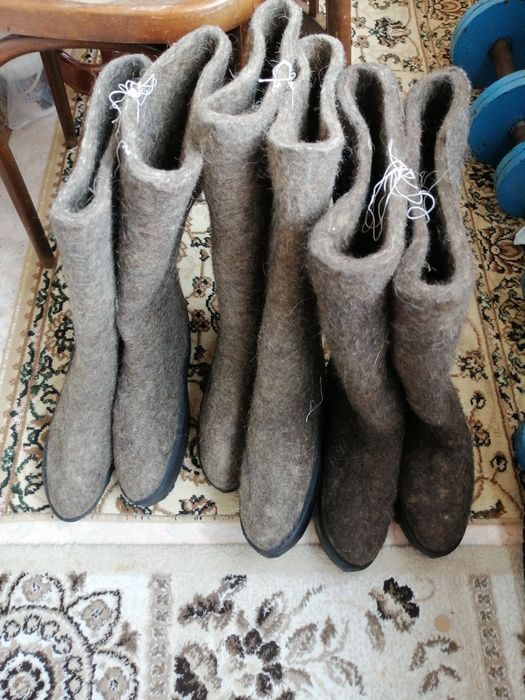 Валенки на резиновой подошве