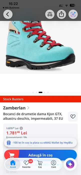 Ghete dama Kjon GTX  Zamberlan Mar.37