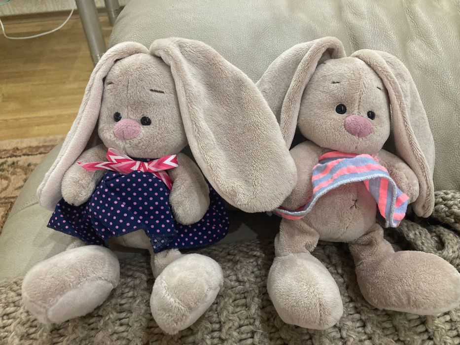 Мягкие игрушки зайки ми