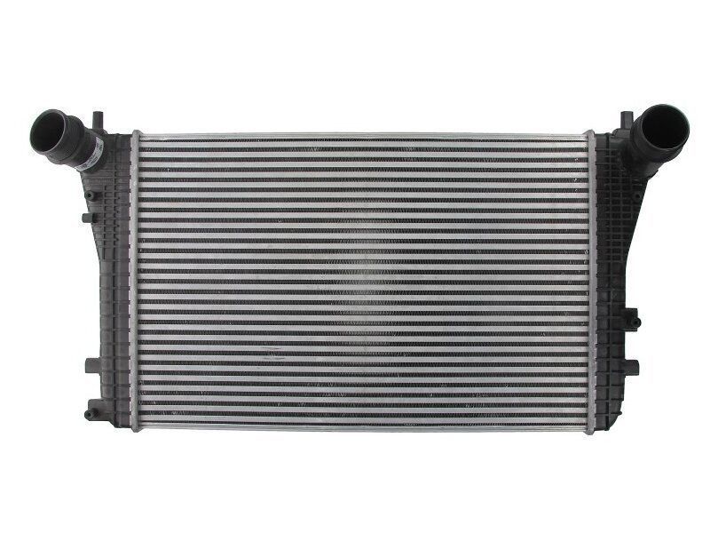 Radiator intercooler Seat Alhambra 2010-2020; Vw Cc (358) 2012-2017, Passat B6/B7, 2005-2015; Sharan (7n1, 7n2) 2010-2022, Tiguan (5n) 2007-2016; 617x407x32 mm, OEM/OES (Delphi)