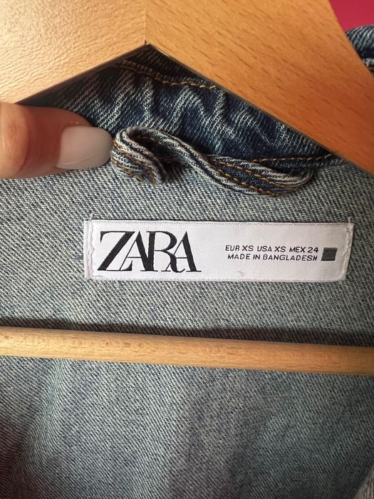 Дънково яке Zara – oversize