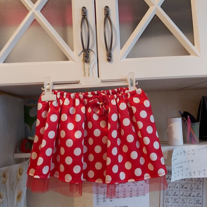 Новая юбочка на 4-6лет