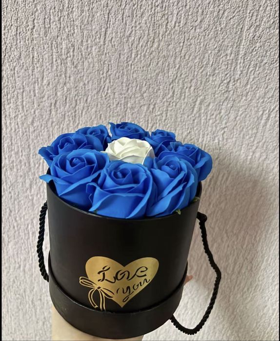 Cosulete cu flori din sapun