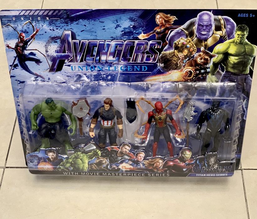 Маски и фигури Отмъстителите/Avengers/Спайдърмен/Хълк/Железният човек
