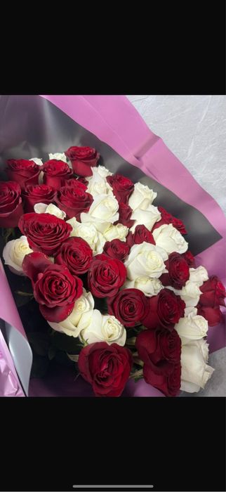 Букет роз , цветы