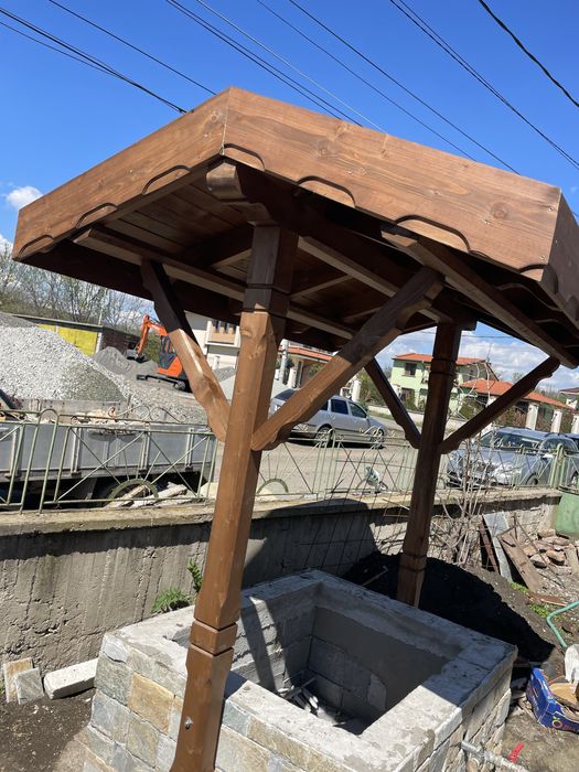 Дървени конструкции, навеси и други
