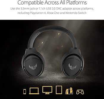 Casti cu microfon ASUS TUF Gaming H5 USB